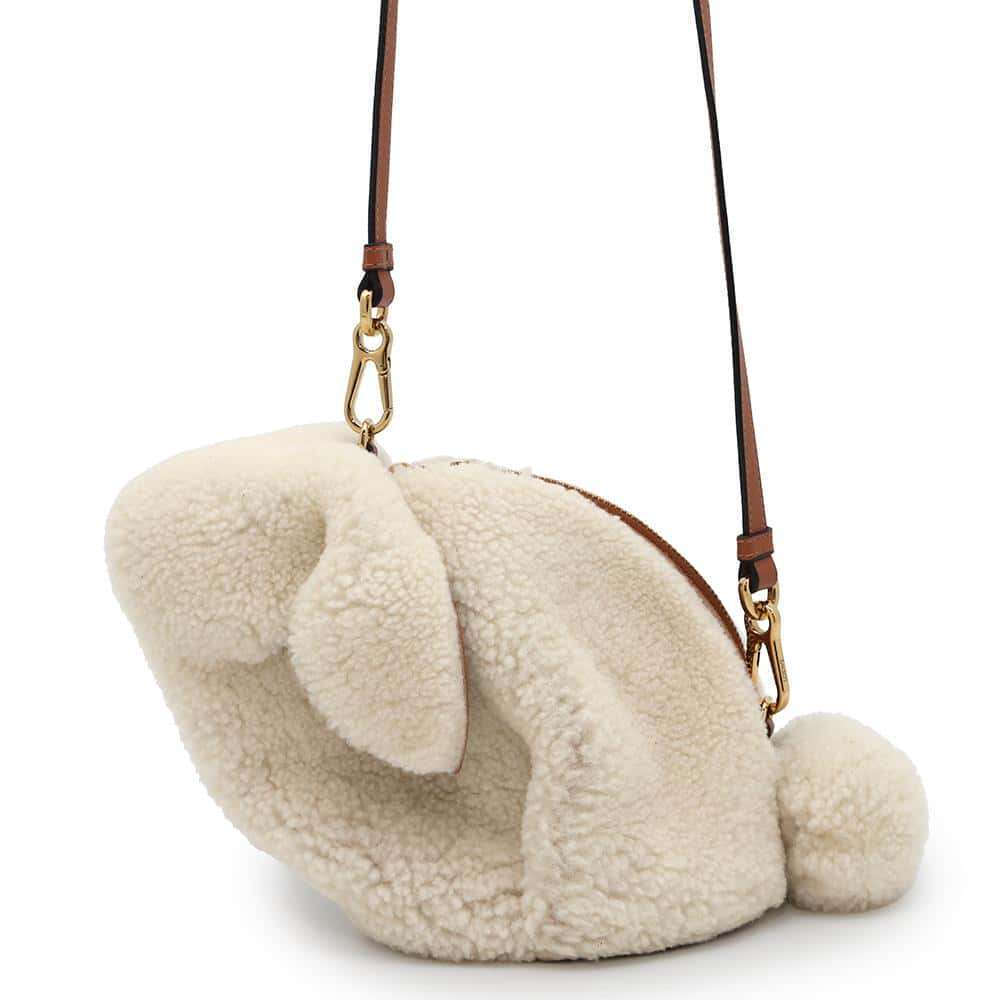 Loewe Shoulder Bag Bunny Animal Leather Rait